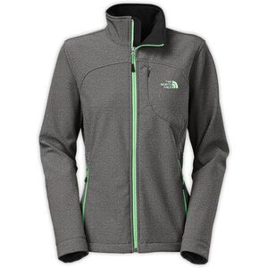 The North Face Women's Gray and Green Ski Jacket